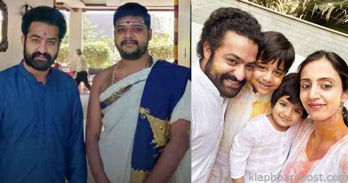 కొడుకి అక్షరాభ్యాసం చేయించిన ఎన్టీఆర్ 1 Ntr son bhargav ram akshara