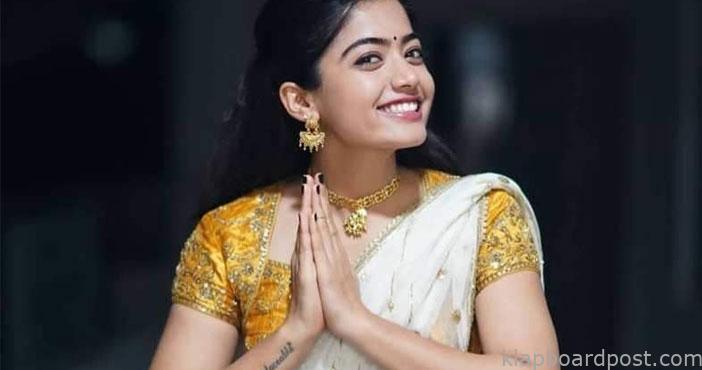Rashmika mandanna about her