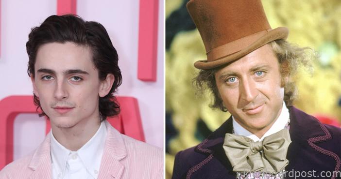 Timothee Chalamet as 'Willy Wonka' 1 Timothee Chalamet as 'Willy Wonka'