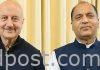 Anupam discusses film city in Himachal with CM Anupam discusses film city in Himachal with CM