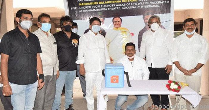 Balakrishna fans celebrates