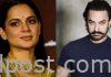 Kangana asks why Aamir was not harassed Kangana asks why Aamir was not harassed