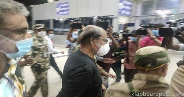 అమెరికాకు పయనమైన రజనీకాంత్ 1 Rajinikanth heads to us for