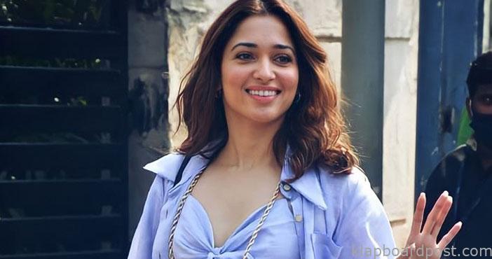 Tamannaah as a host in telu