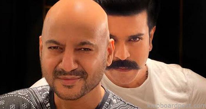 'ఆర్ఆర్ఆర్' సెట్లో అడుగుపెట్టిన రామ్చరణ్ 1