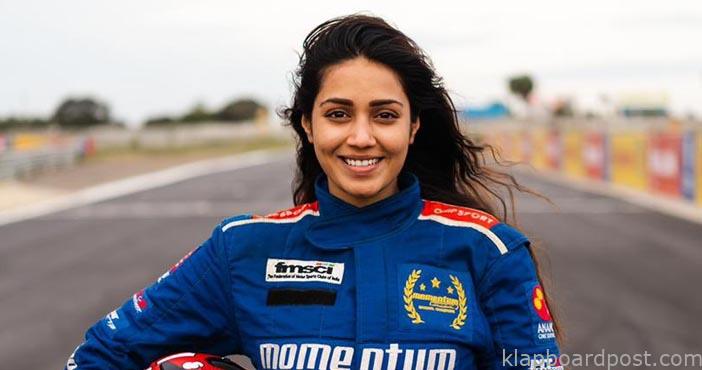 Ala Vaikunthpuramlo heroine wraps Formula 1 racing 1 Ala Vaikunthpuramlo heroine wraps Formula 1 racing