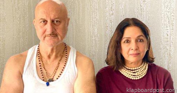 Anupam Kher, Neena Gupta in 'Shiv Shastri Balboa'