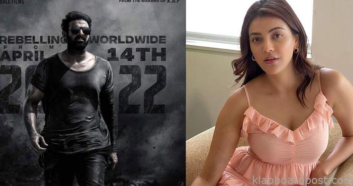 Kajal's crazy number in Prabhas Salaar?