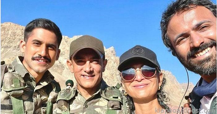 అమీర్ ఖాన్ సినిమాలో నాగచైతన్య.. ఫొటో వైరల్ 1 Naga Chaitanya in Aamir Kha