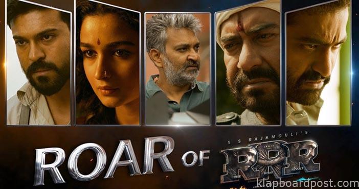 Roar of RRR- Rajamouli confirms the release date