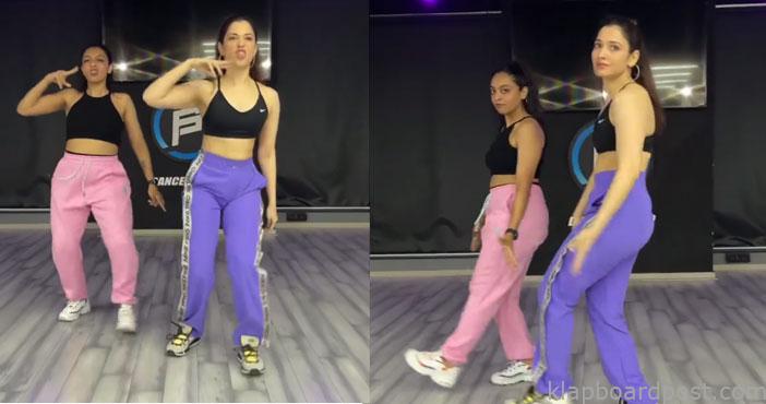 తమన్నా డ్యాన్స్ మీడియో వైరల్ 1 Tamannaah dance video viral