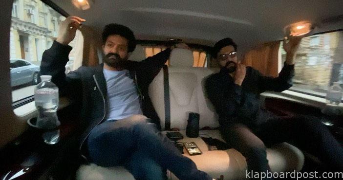 NTR Charan groove to Dosti song in a fun way