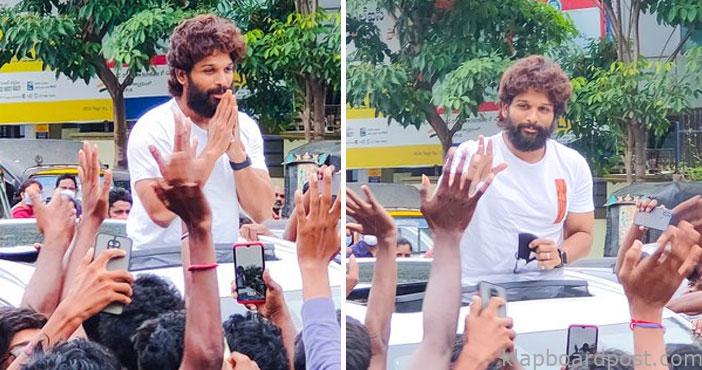కాకినాడలో బన్నీ సందడి 1 Allu arjun in kakinada