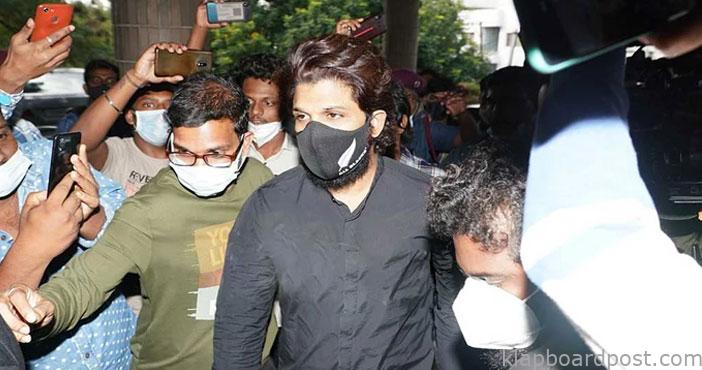 సాయి ధరమ్ తేజ్ను పరామర్శించిన బన్నీ 1 Allu arjun visits apollo ho