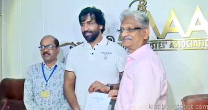 Vishnu Manchu files his nominations for Maa elections