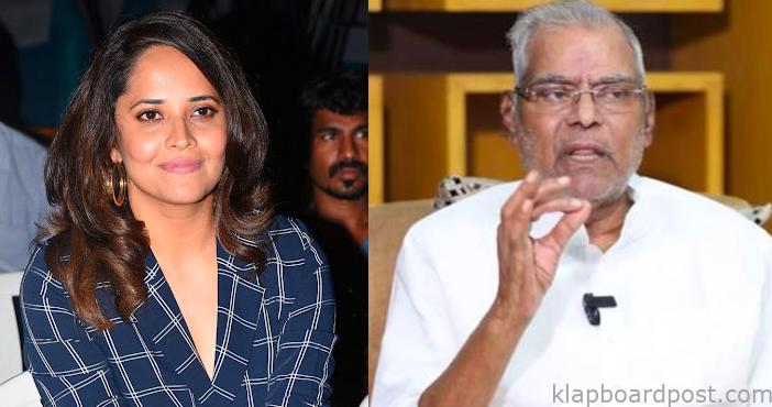 Anasuya hits back strongly at Kota's comments on her dressing