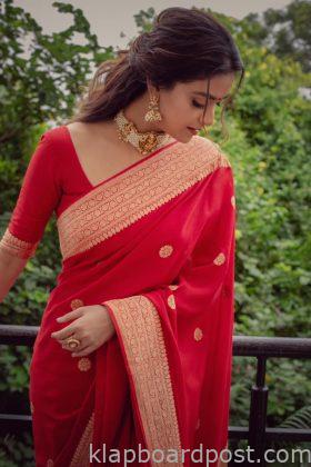 Keerthy Suresh Looking Beautiful In Red 2