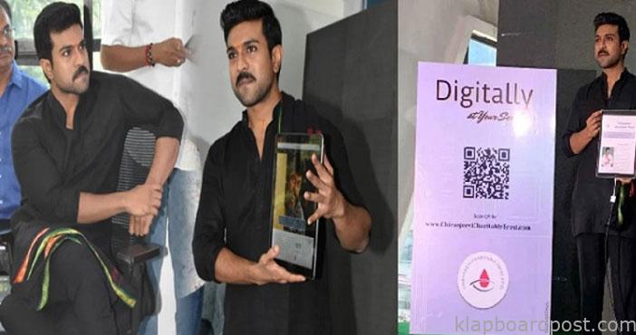 Mega power star Ram Charan