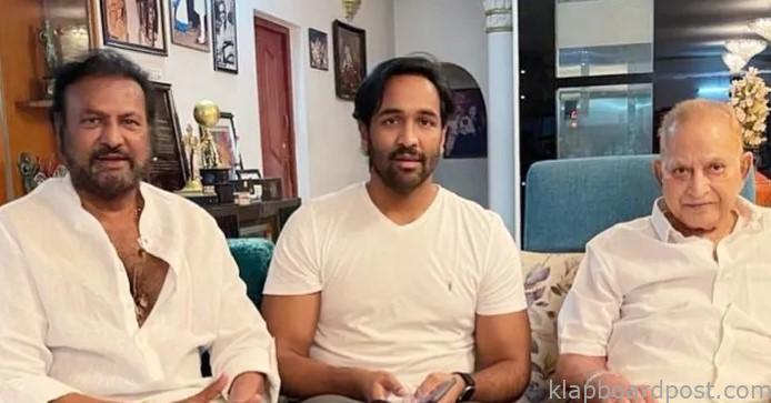 Vishnu Manchu meets superstar Krishna for support 1 Vishnu Manchu meets superstar Krishna for support