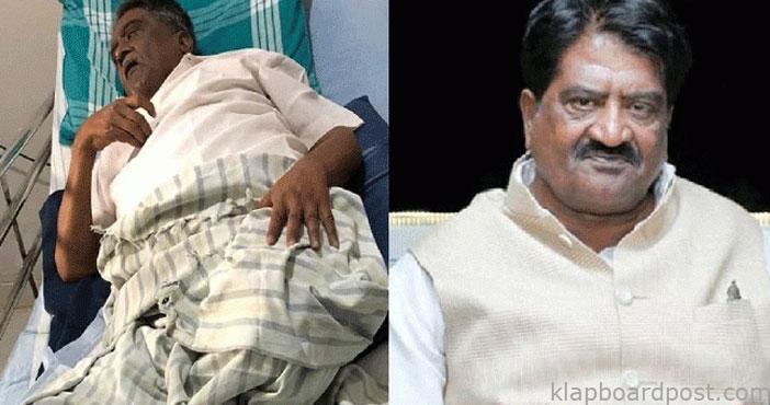 ఐసీయూలో సీనియర్ నటుడు 1 senior actor satyajit admit