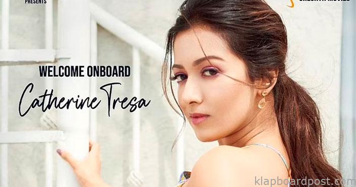 Catherine Tresa to romance Nithin in Macherla Niyojakavargam 1 Catherine Tresa to romance Nithin in Macherla Niyojakavargam