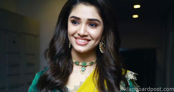 Krithi shetty in chiranjeev