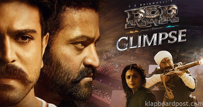 RRR movie first glimpse rel