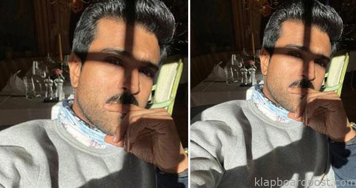 రామ్ చరణ్ ఫొటో వైరల్ 1 Ram charan new photo goes v