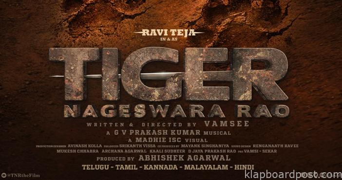 Ravi Teja in and as Tiger Nageswara Rao