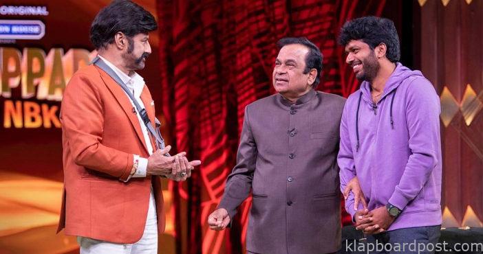 “అన్స్టాపబుల్ విత్ ఎన్బీకే”లో బ్రహ్మానందం సందడి 1 Brahmanandam and anil ravip