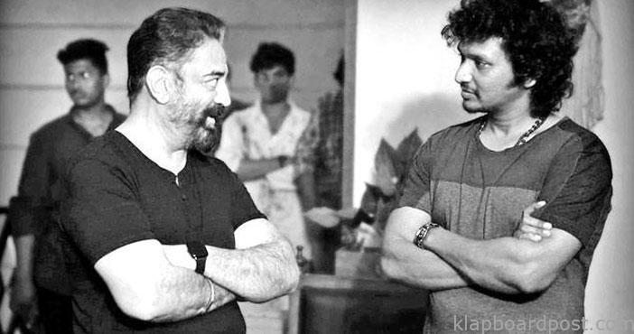 'విక్రమ్' సెట్లోకి అడుగుపెట్టిన కమల్ 1 Kamal haasan vikram movie s