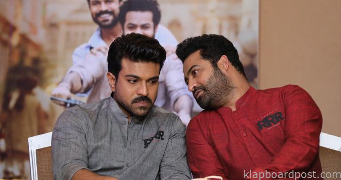 NTR-Charan's funny comradery becomes a hot topic 1 NTR-Charan's funny comradery becomes a hot topic
