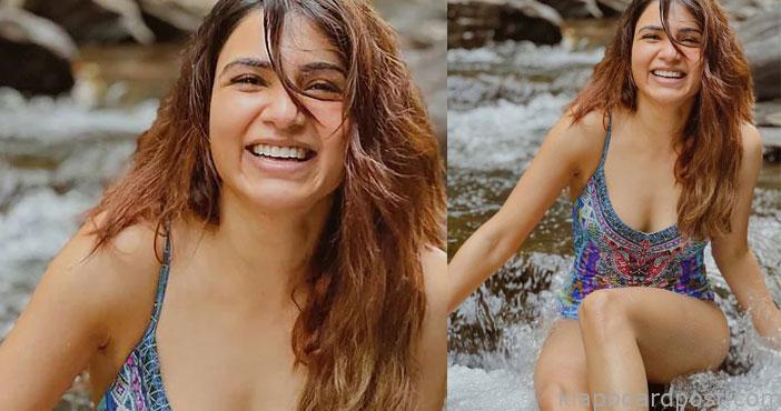 గోవాతో బికినీలో సమంత రచ్చ 1 Samantha latest photo goes