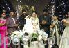 Chiranjeevi Couple In MP Balashouris Son Wedding
