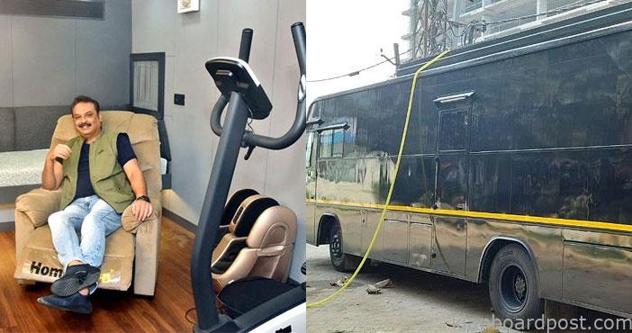 లగ్జరీ కారవ్యాన్ కొలుగోలు చేసిన నరేశ్! 1 Actor Naresh buys new vanit