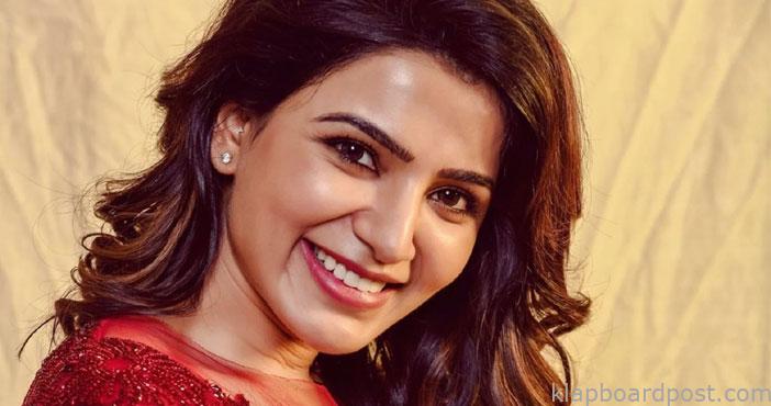 Samantha playing a pregnant