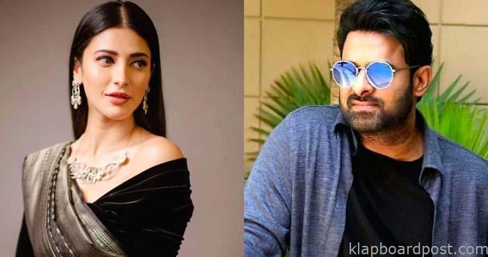 Shruthi Haasan goes gaga over Prabhas 