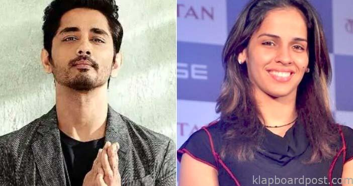 Siddharth finally apologizes to Saina Nehwal 1 Siddharth finally apologizes to Saina Nehwal
