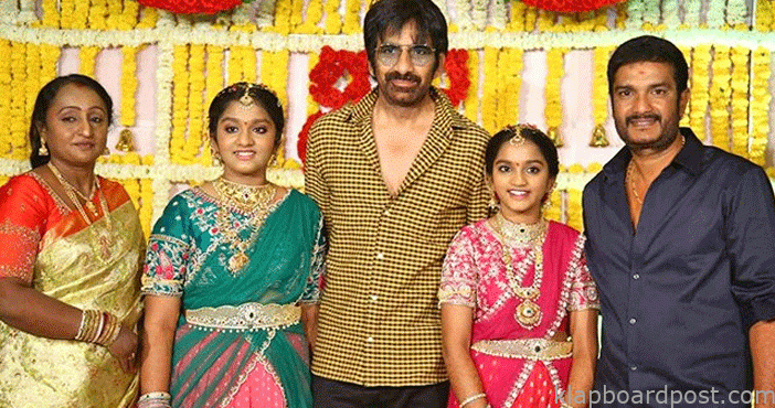 Ravi teja in his manager da