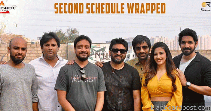 'రావణాసుర' మూవీ సెకండ్ షెడ్యూల్ పూర్తి 1 Raviteja ravanasura movie u