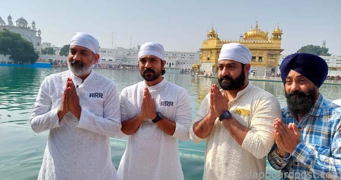 RRR team visits the iconic Golden Temple in Amritsar 1