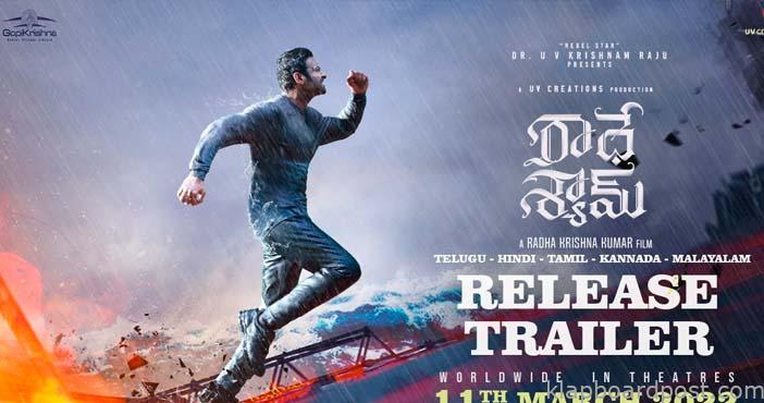 Radhe Shyam Telugu Release Trailer