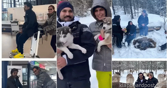 వెకేషన్ లో రామ్ చరణ్- ఉపాసన.. వీడియో వైరల్ 1 Ram charan and upasana koni