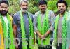 Team RRR endorse Green India Challenge Team RRR Endorse Green India Challenge