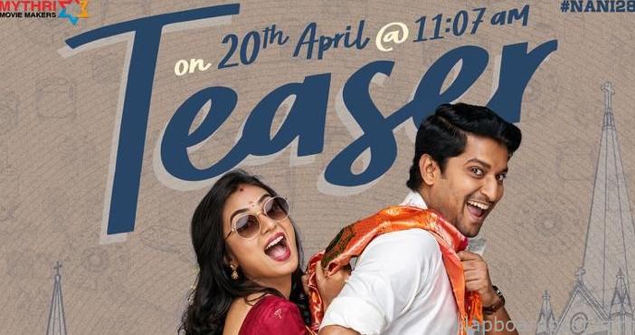 Ante Sundaraniki's teaser on April 20th 1 Ante Sundaranikis teaser on April 20th