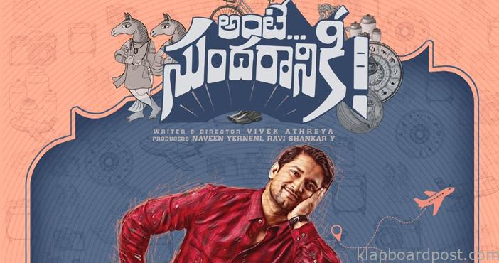 Ante Sundariniki teaser is Nanis biggest