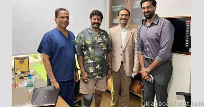 Balakrishna visits hospital