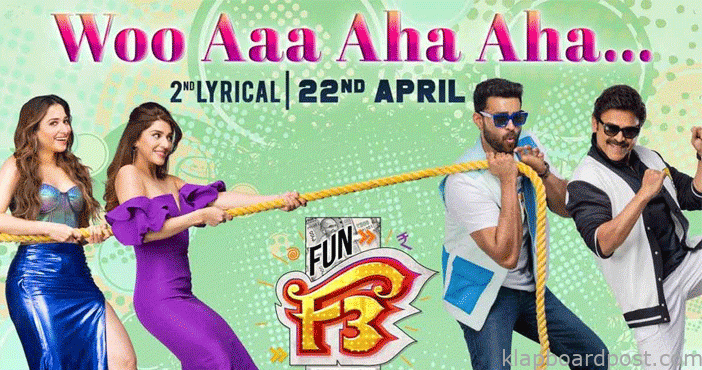 F3 movie 2nd lyrical song o