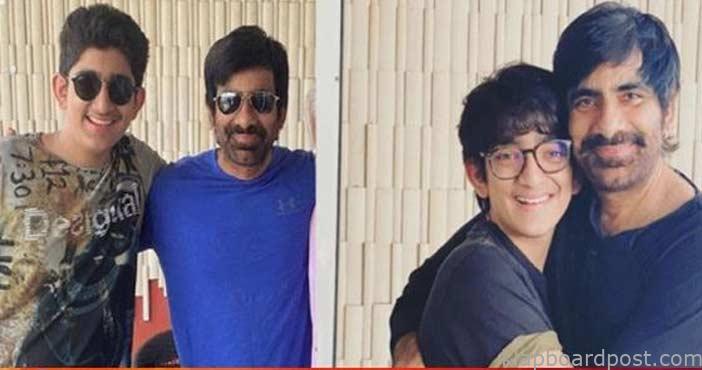 Ravi teja son mahadhan entr