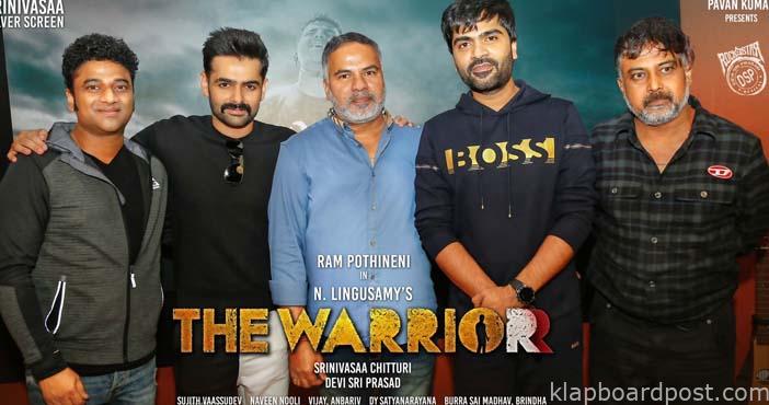 Tamil hero sings for Ram's The Warriorr 1 Tamil hero sings for Rams The Warriorr